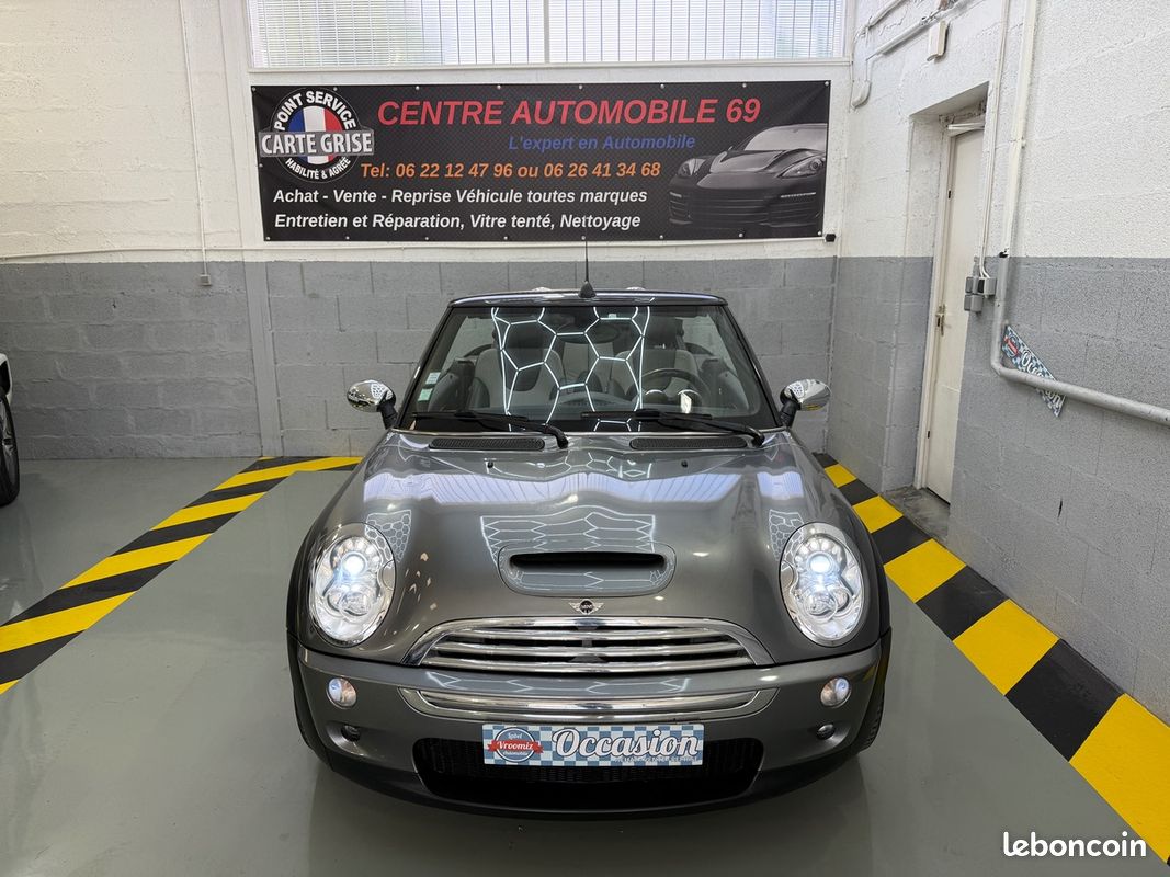 Mini Mini R52 CABRIOLET 1.6 - KOMPRESSOR COOPER S 170ch MOTEUR BMW GARANTIE (image 7)