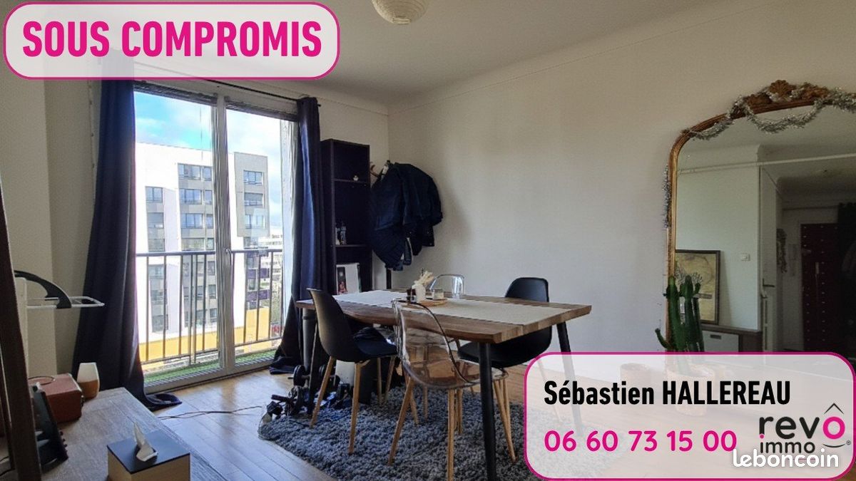 Appartement 2 pièces 46 m² · à Rezé · 46 m² · 102 500 €