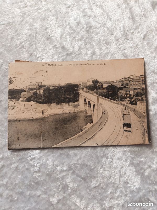 Marseille 13 - Pont de la Fausse-Monnaie cpa (image 1)