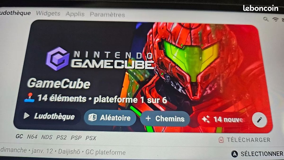Console GPD XP Android 11 - 6 Go RAM, 128 Go ROM (Comme Neuve, Avec Jeux)