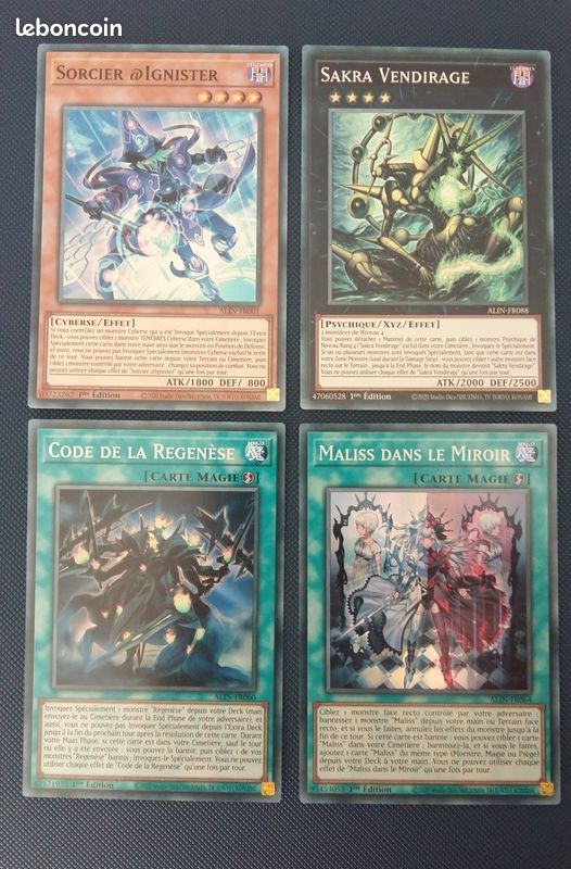 Yu-Gi-Oh Display cartes ALIN - Intuition d'Alliance - 1ère édition FR (image 2)