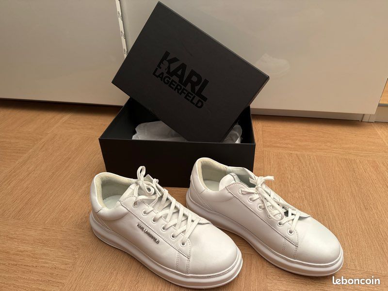 Basket Karl Lagerfeld blanche Chaussures