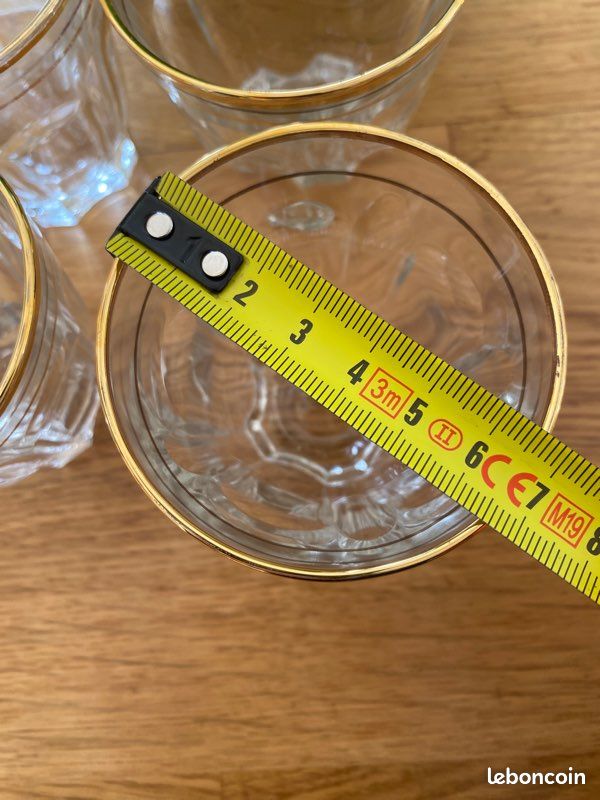 4 très beaux verres anciens (image 7)