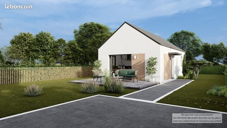 Maison 3 pièces 44 m²