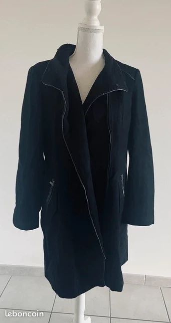 Manteau noir Jacqueline Riu Vêtements