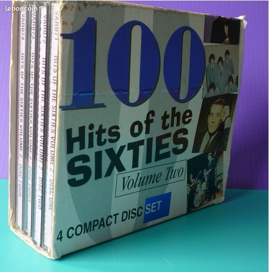 Coffret 4 CD Hits Of The SIXTIES Volume Two (c345) (image 1)