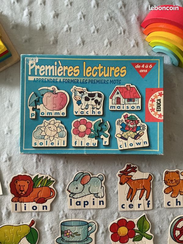 Jeu premières lectures apprendre à former les premiers mots educa 4/6 ans (image 4)