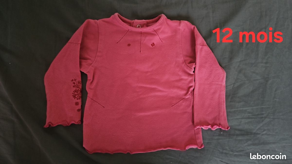 Lot de vêtements bébé fille 12 mois (image 10)