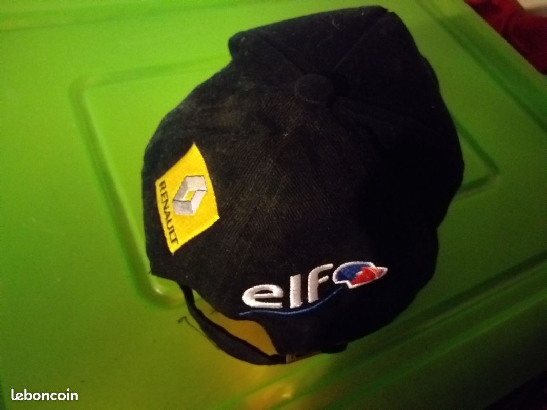 Casquette Elf Renault F1 100% coton, noire, neuve (image 1)
