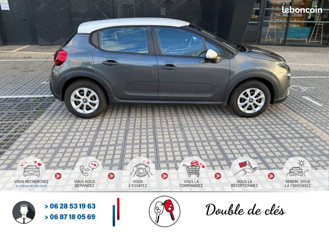 Citroën C3 1.2 i 82cv Feel 💳 x12 Vitres Crit'Air 1*Ct Kit Distribution Entretien Complet Ok*Véhic... (image 15)