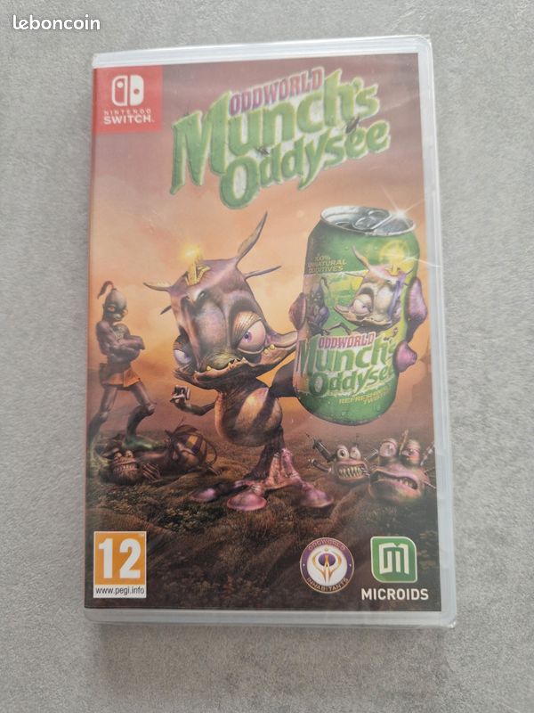 Oddworld munch's oddysee nintendo switch (image 1)