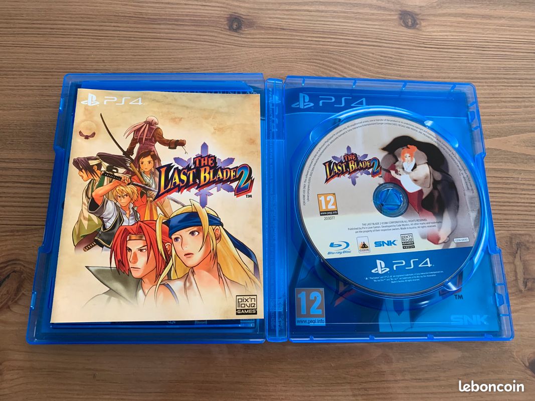 Jeu The Last Blade 2 Sur PS4 - Version Physique Neuve Sous Blister - Pix'n Love Edition France