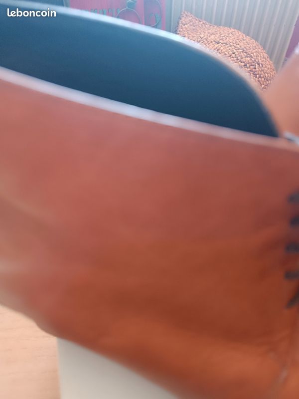 Bottines compensées en cuir Très bon état (image 18)