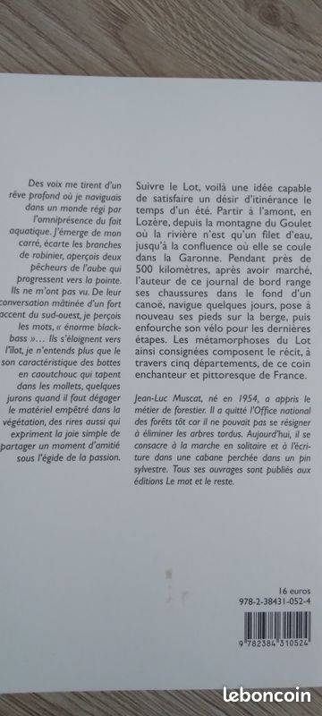 Livre "Au fil du Lot" de Jean-Luc Muscat (image 2)