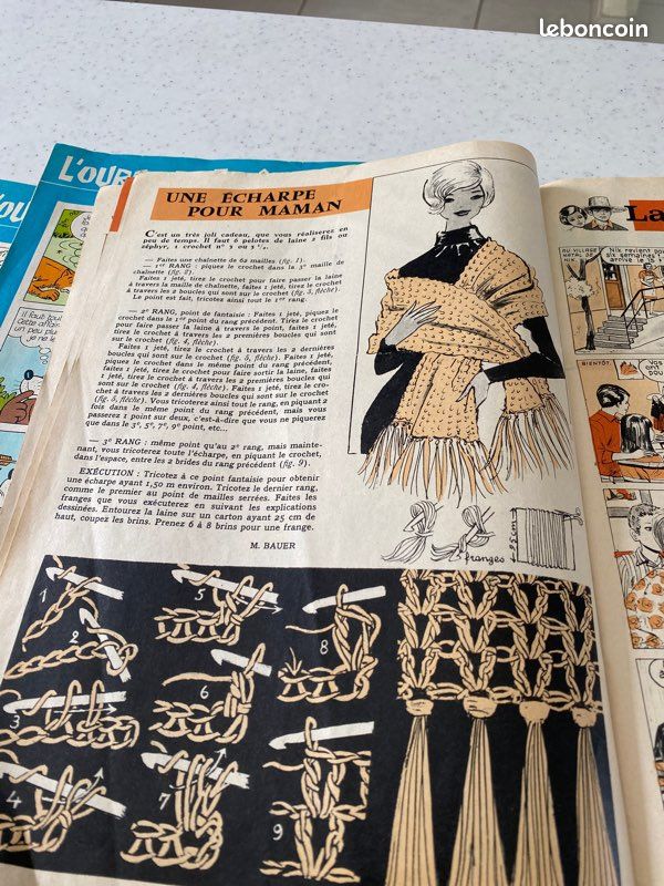 Lot 4 anciens magazines Fripounet 1968 (image 8)