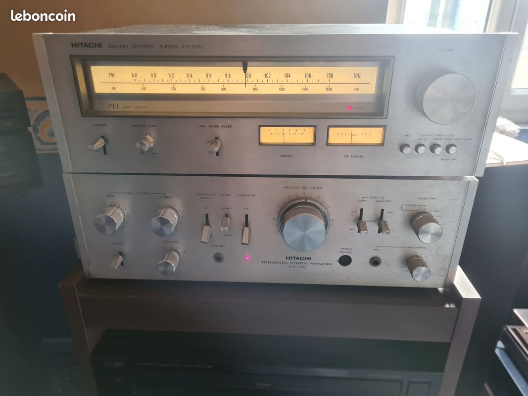 Hitachi SR 502 vintage Ampli hifi Stereo Verstärker