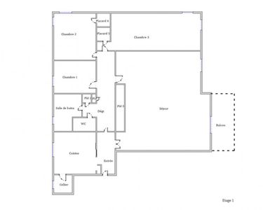 Appartement 299 000 € - 99 m²