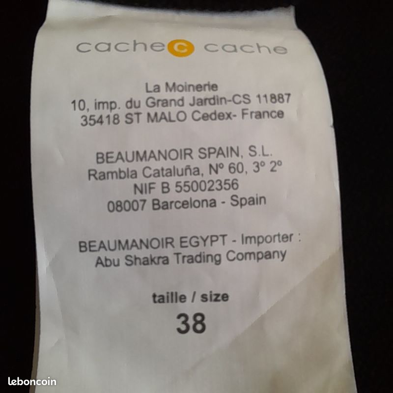 Combinaison Cache Cache 38 (image 16)