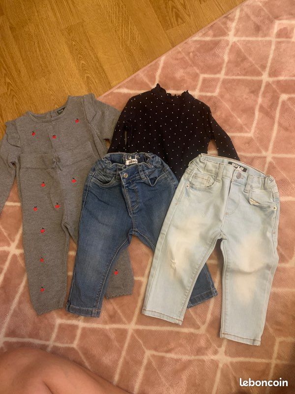Lot de vêtements bébé fille 9-12 mois (image 2)
