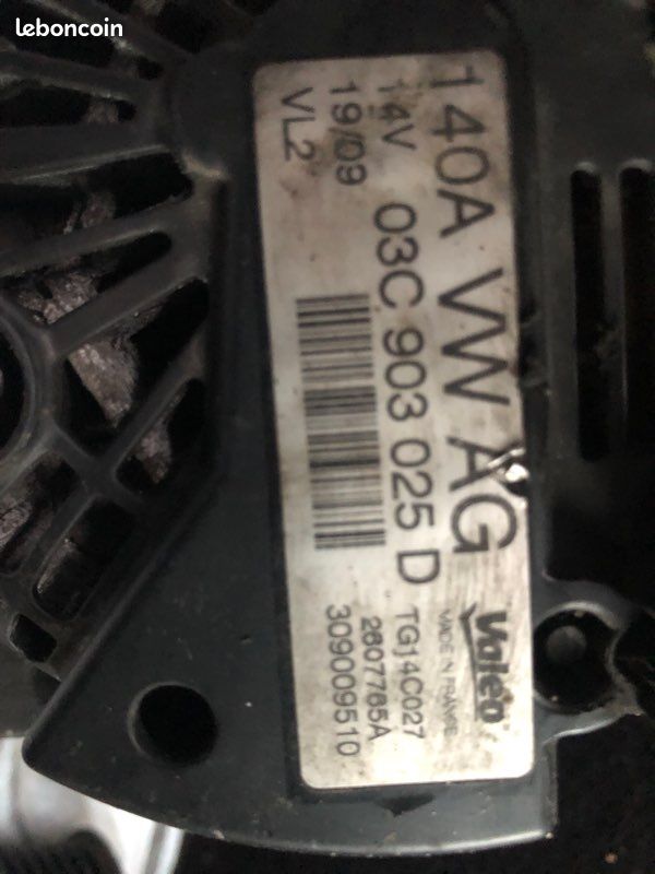 Alternateur golf 6 (image 2)
