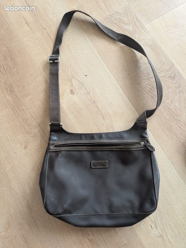 Sac bandoulière toile Longchamp Accessoires Bagagerie