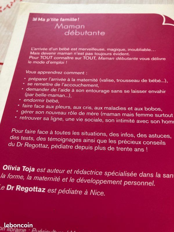 Vend livre : maman débutante (image 2)
