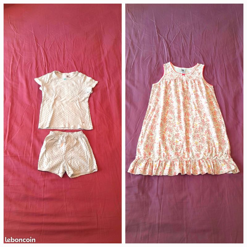 Petit Bateau Tee-Shirt Fille Manches Longues Coton Uni