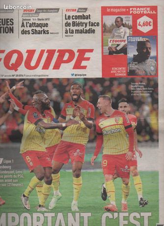 Magazine France Football L'Équipe N°191, Septembre 1975, Vintage Collection