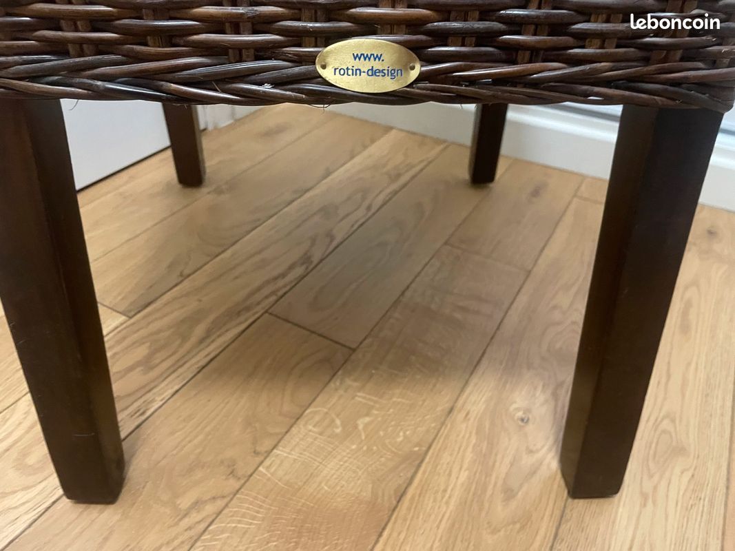 Chaise en rotin (image 2)