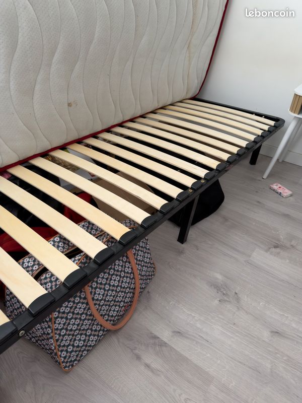 URGENT - Sommier 2 places (image 1)