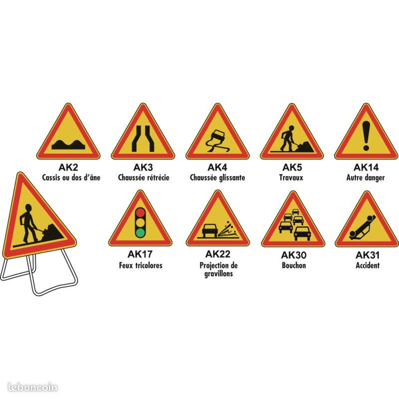 Panneau de chantier signalisation (image 1)