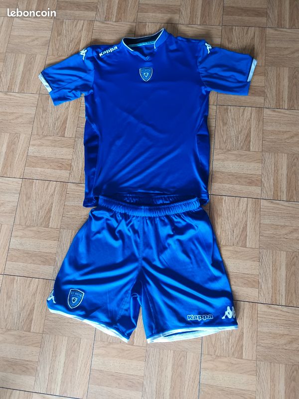 Short De Foot Vintage SC Bastia Uhlsport Bleu - Taille XL (collection)