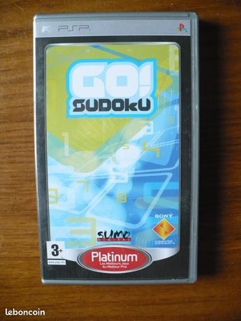 Jeu PSP Go SUDOKU - Complet Avec Boîtier Et Notice - Très Bon État - Idéal Pour Les Fans De Casse-Tête