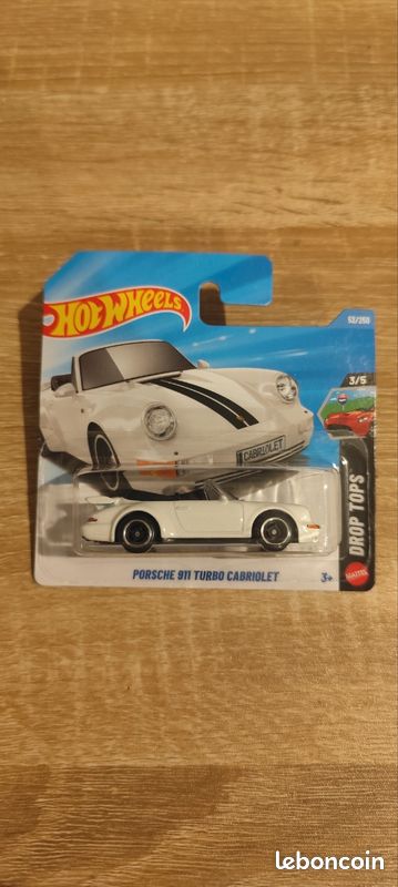 Hot wheels Porsche 911 turbo cabriolet (image 1)
