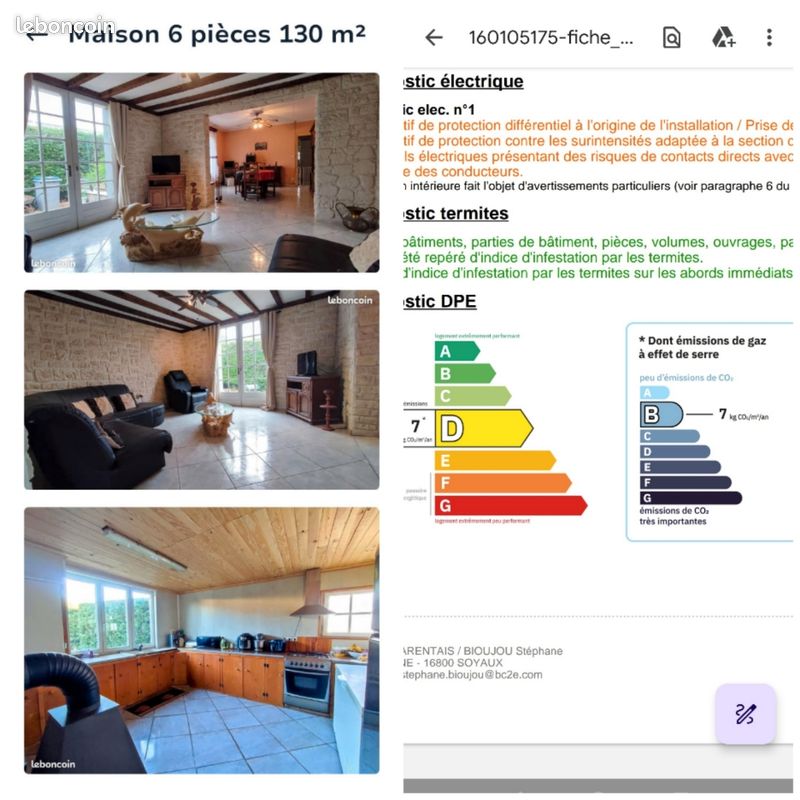 Maison 8 pièces 130 m² · à Le Bouchage · 130 m² · 115 000 €