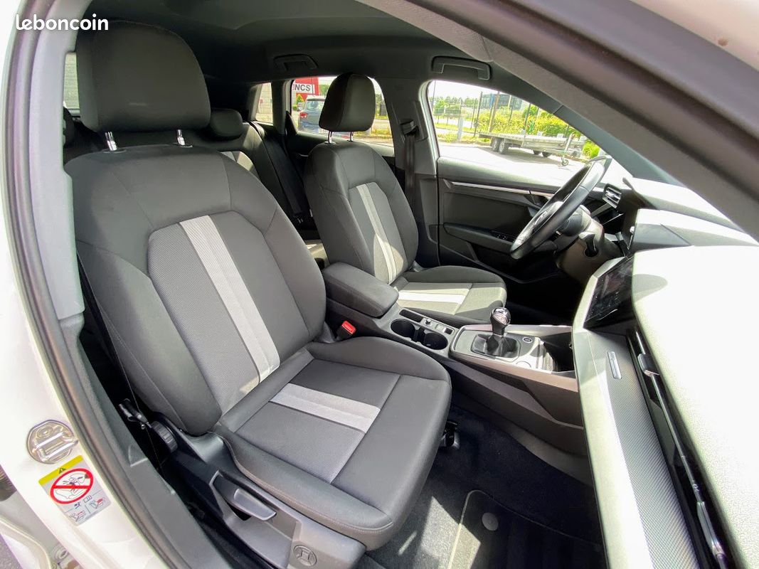 Audi A3 30 TDI / 2.0l 116 CH BVM 6 / Véhicule Français / Suivi Audi / Fiable / Consommation faible / Motorisation bridé (image 12)