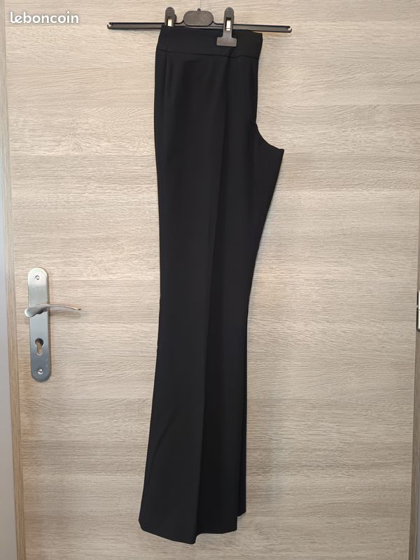 Pantalon chic noir femme T36 DUF77 (image 6)