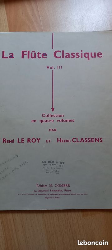 La flûte classique vol 3 (image 1)