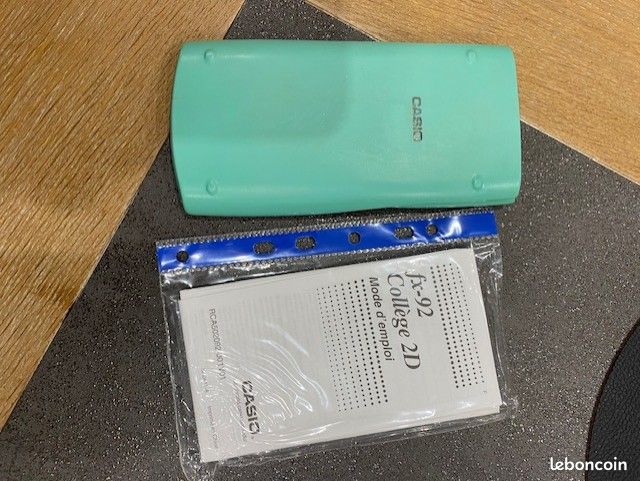 CASIO FX-92 édition liitée Coque Feuille, Verte