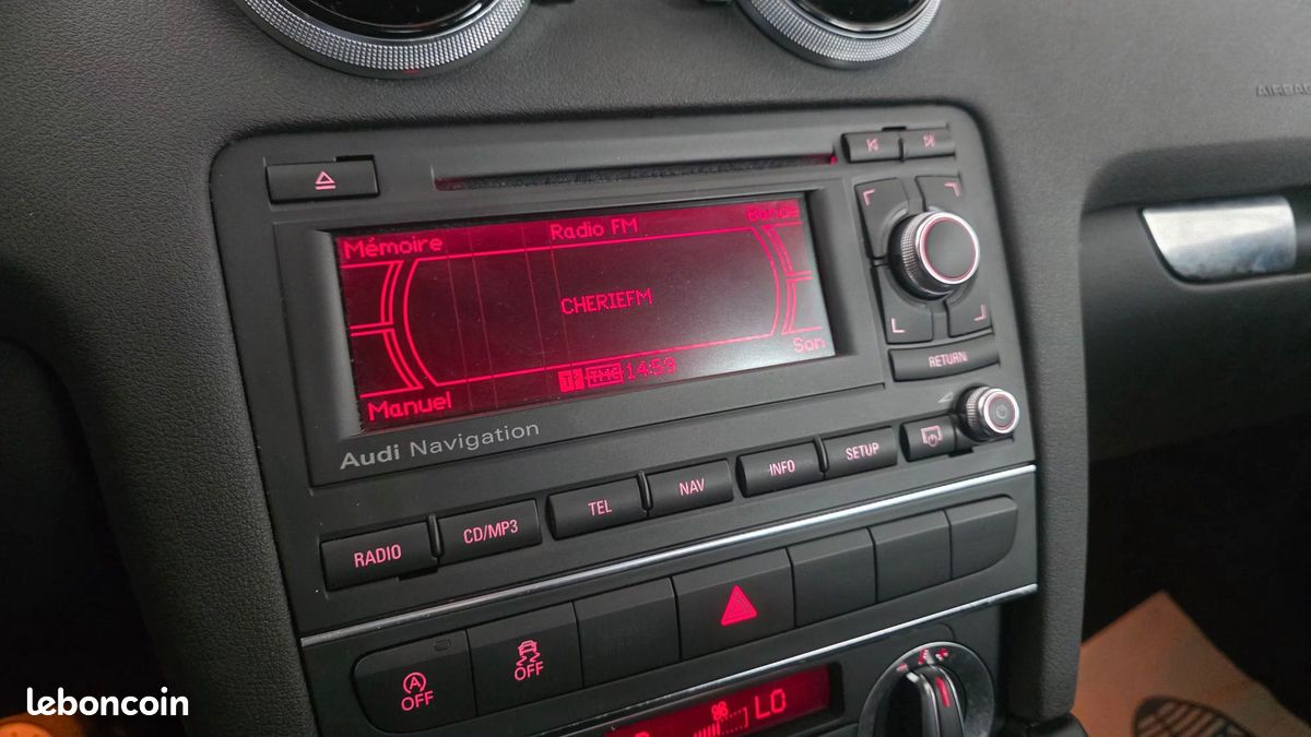 Audi a3 sportback 2.0 tdi 140 exclusive line - sieges chauffant / regulateur vitesse / distri ok (image 11)