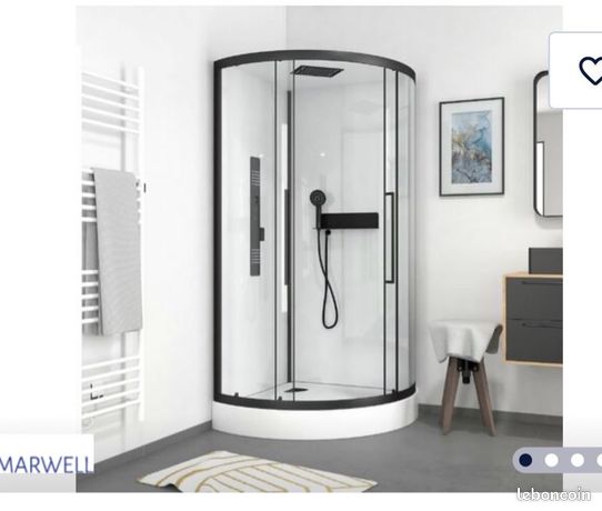 Ensemble de douche sur barre crometta vario / unicacroma + porte-savon HANSGROHE