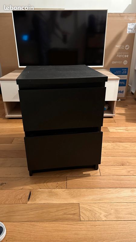 Table de chevet noir (image 2)