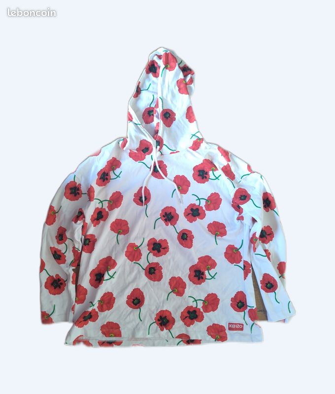 Sweat à Capuche Motif Coquelicot – Cadeau Idéal Pour Femmes, Anniversaire, Noël, Fête Des Mères