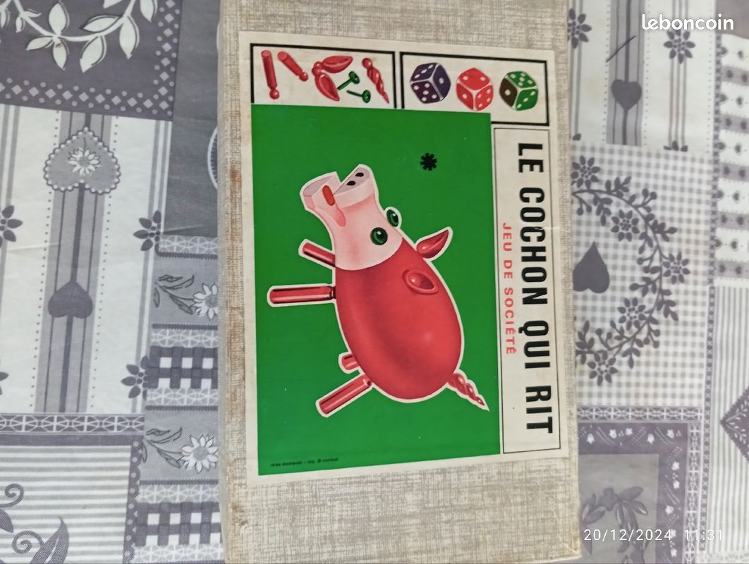 Jeu la vache qui rit ancien (image 1)