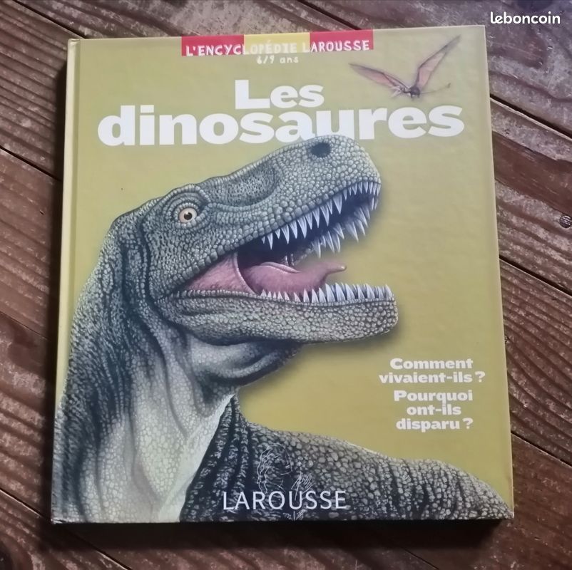 L'encyclopédie Larousse "les dinosaures" - neuf (image 1)