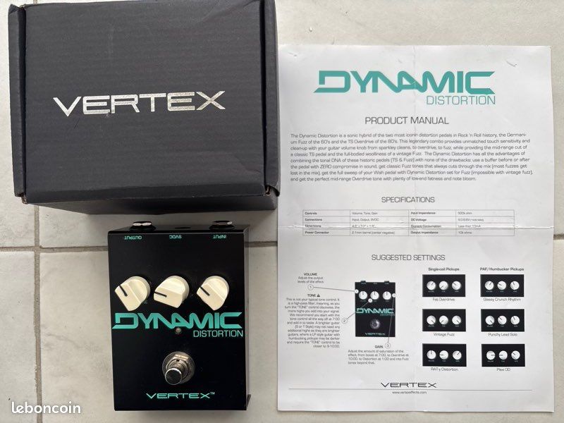 Pedale Vertex Dynamic Distortion (image 1)