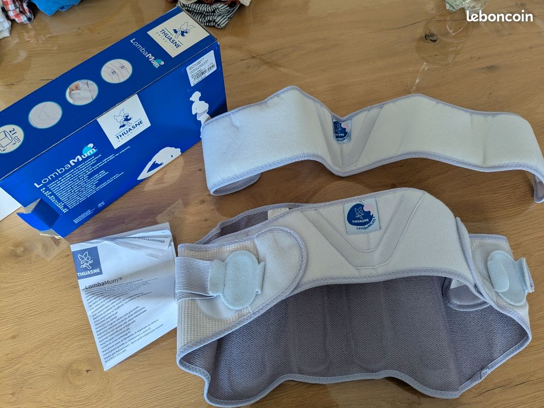 Ceinture de grossesse à rappel postural Lombamum THUASNE
