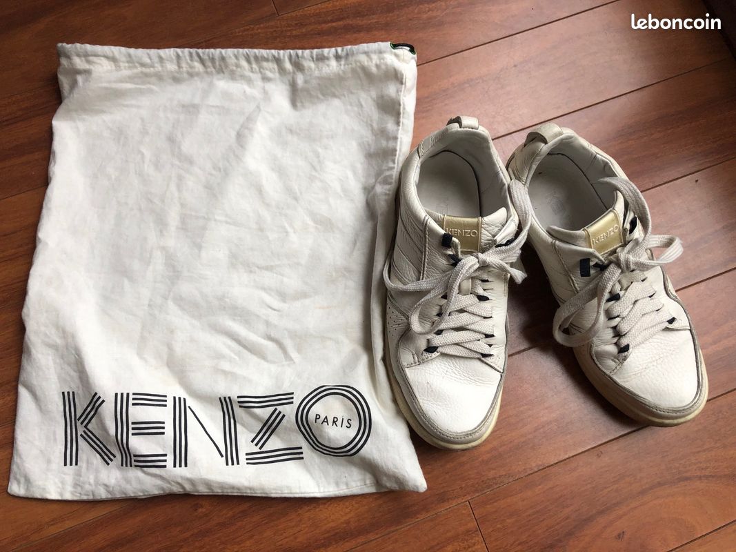 Baskets Kenzo en cuir taille 36 (image 2)