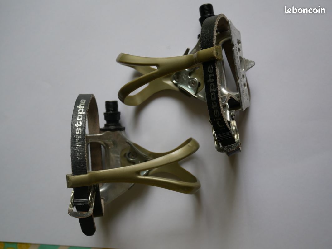 Pédales Shimano + cale pied Christophe (image 1)