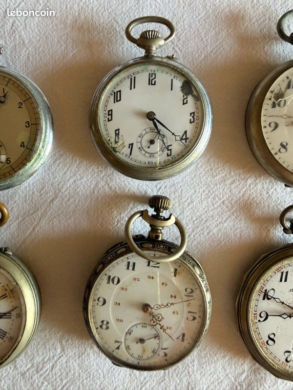 Lot montres anciennes, goussets, Art Déco (image 11)